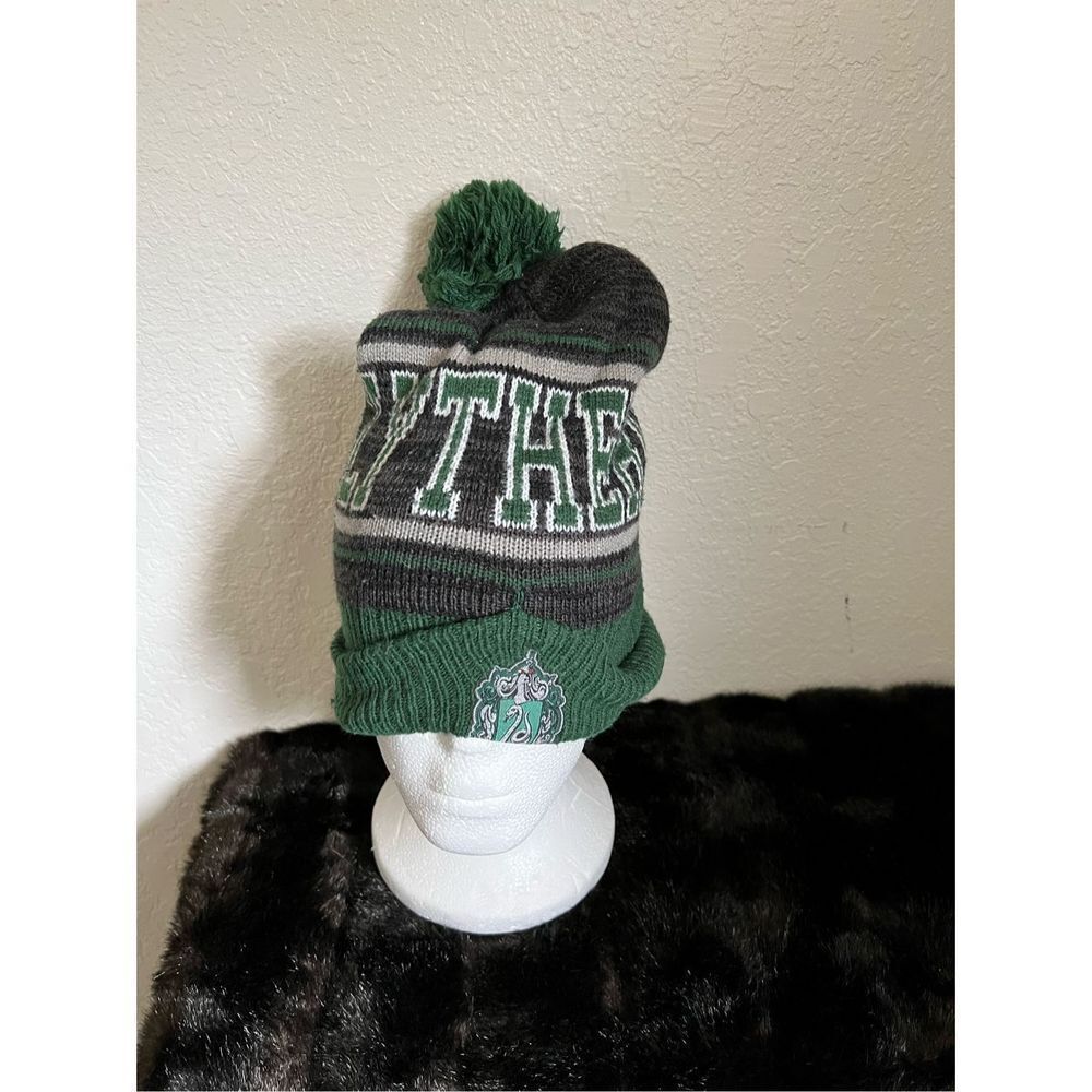 Harry‎ Potter One Size Green/Black Slytherin Beanie Hat